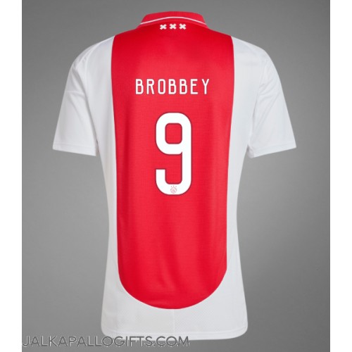 Ajax Brian Brobbey #9 Kotipaita 2024-25 Lyhythihainen